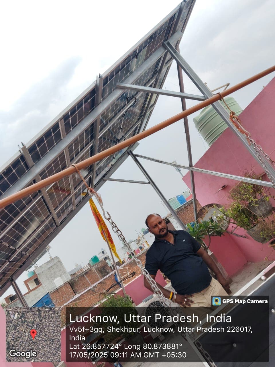 Solar installation project 4 — Uttar Pradesh
