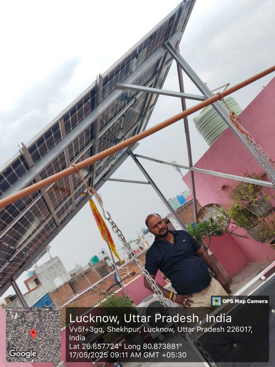 Solar installation project 6 — Uttar Pradesh