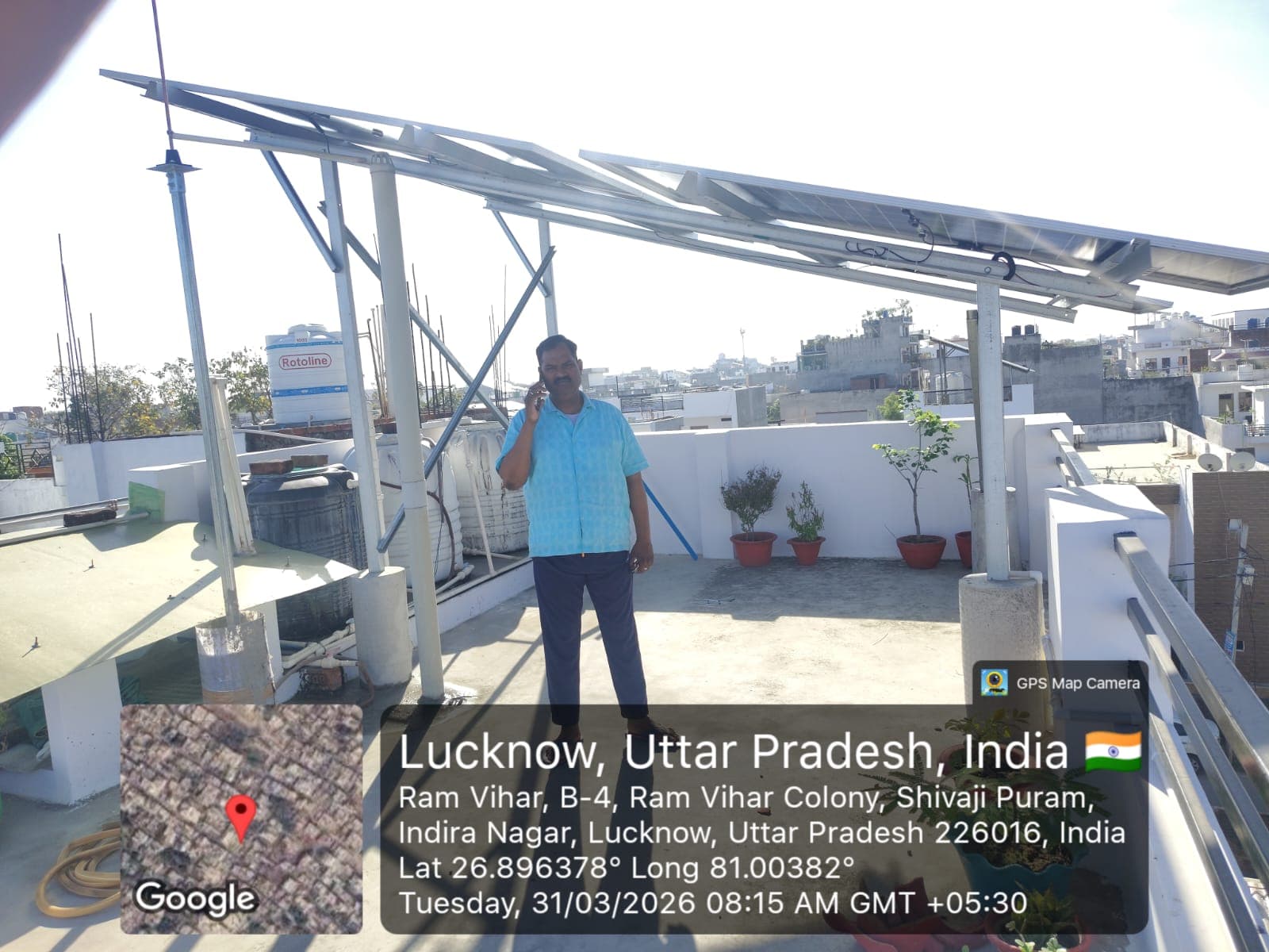Solar installation project 8 — Uttar Pradesh