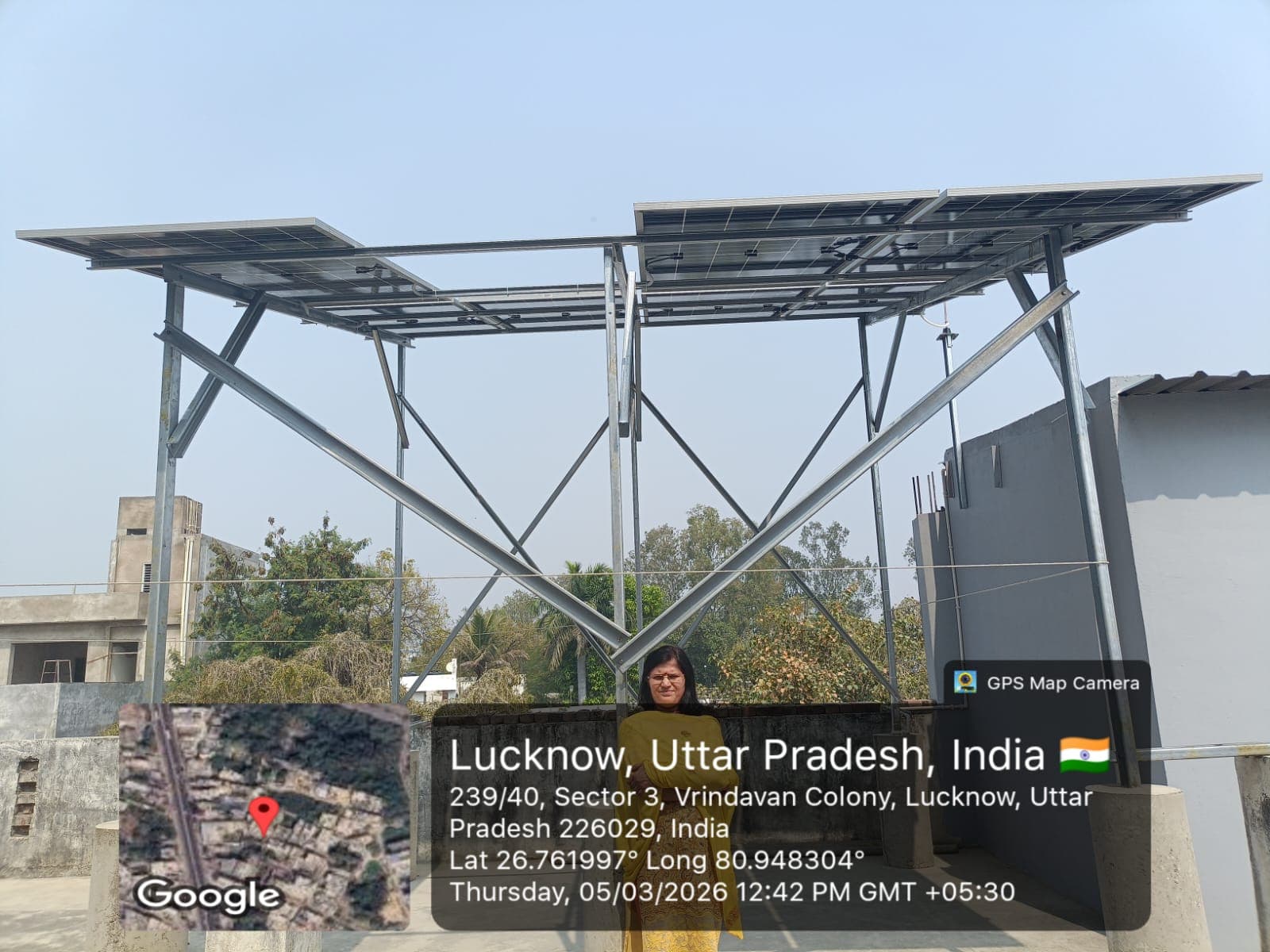 Solar installation project 13 — Uttar Pradesh